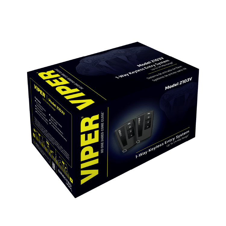 Viper 2103V - 1 Way Keyless Car Alarm