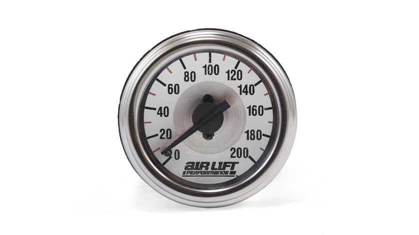 Air Lift 26228 - Dual Needle Pressure Gauge - 200PSI