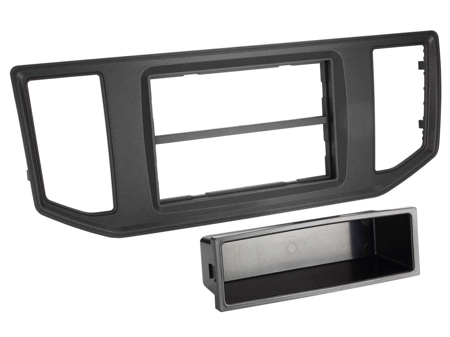 ACV 381320-26-1 - VW/MAN Double DIN Fascia With Pocket