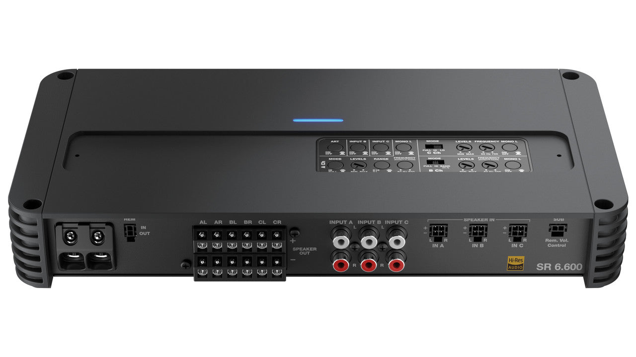 Audison SR 6.600 - 6 Channel Class D Amplifier