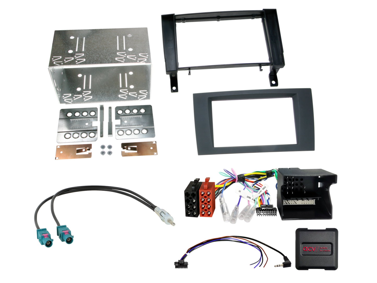 ACV 621190-24-1 - Mercedes Double DIN Fitting Kit