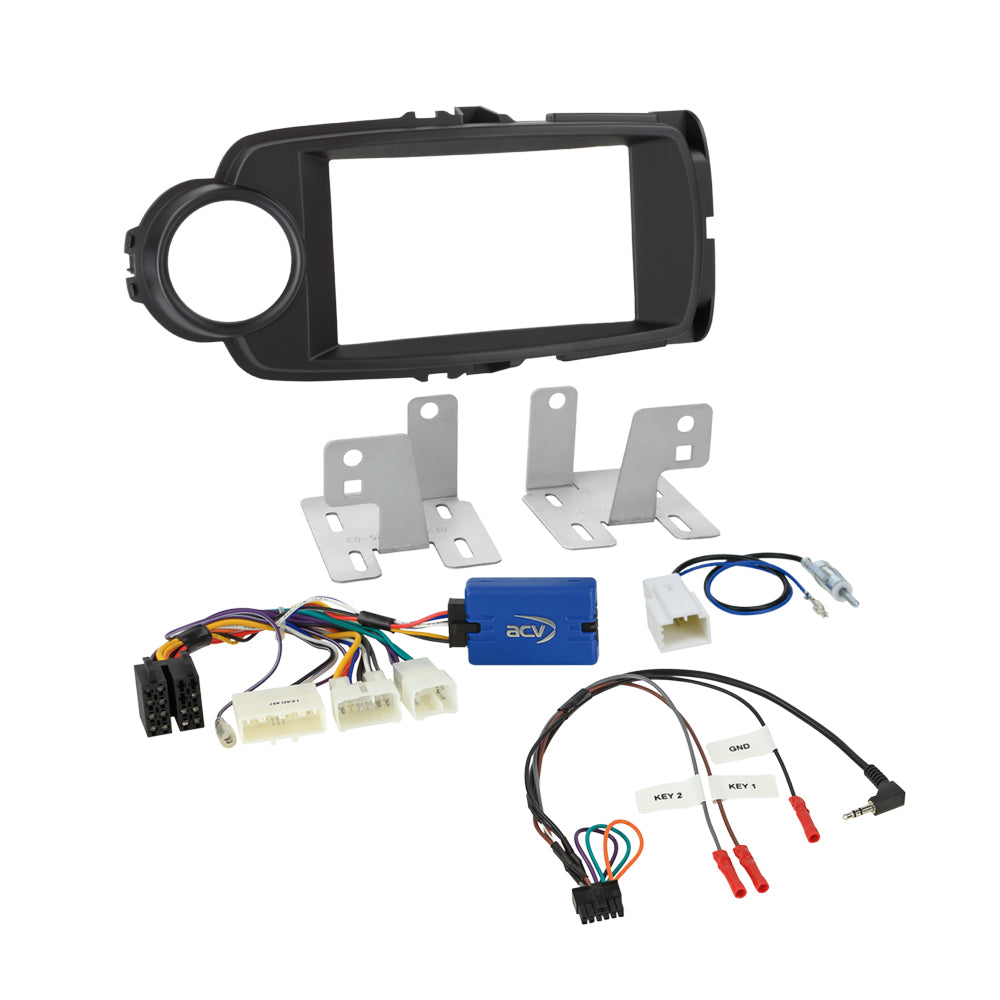 ACV 621300-25-2 - Toyota Yaris Double DIN Fitting Kit
