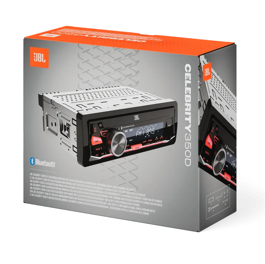 JBL Celebrity 350D - Mechless Car MP3 Bluetooth DAB USB AUX Radio Stereo