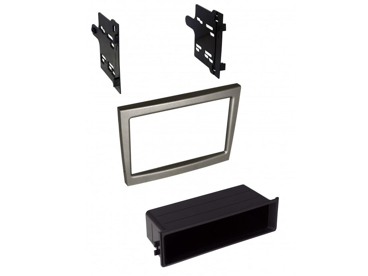 Connects2 CT24PO03 (DDPO03) - Porsche Double DIN Fascia For 997 (Silver)