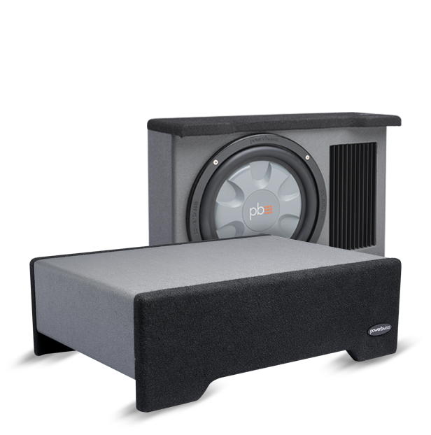 PowerBass PS-ADF110T 10" Amplified Downfiring Enclosure