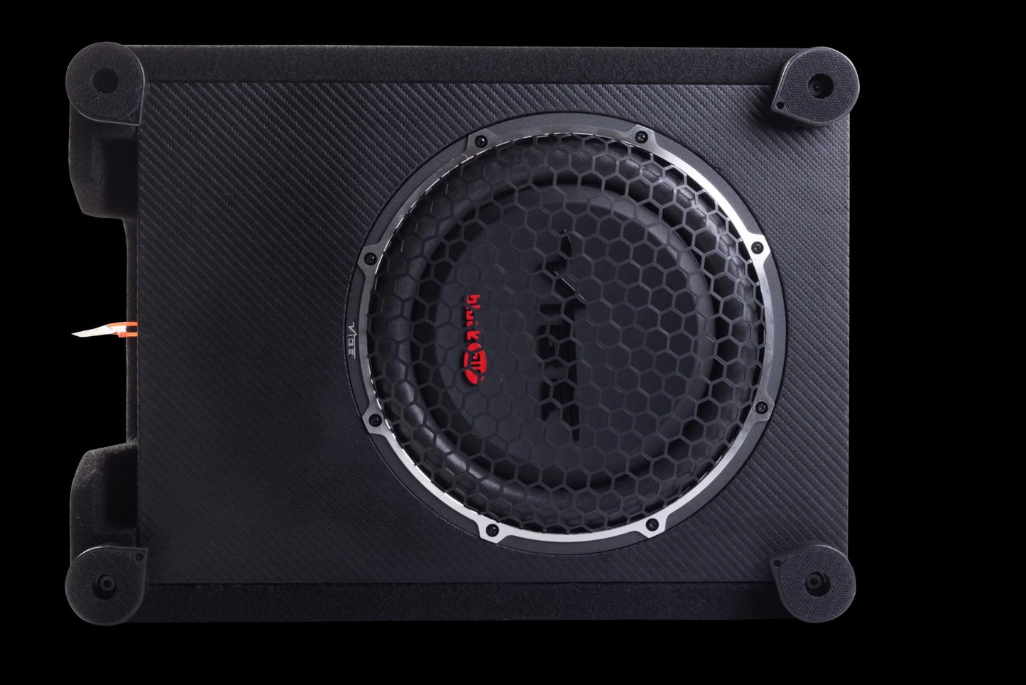 Vibe BA10SQ-V4 - Black Air 10 inch SQ Passive Down Firing Enclosure 900W