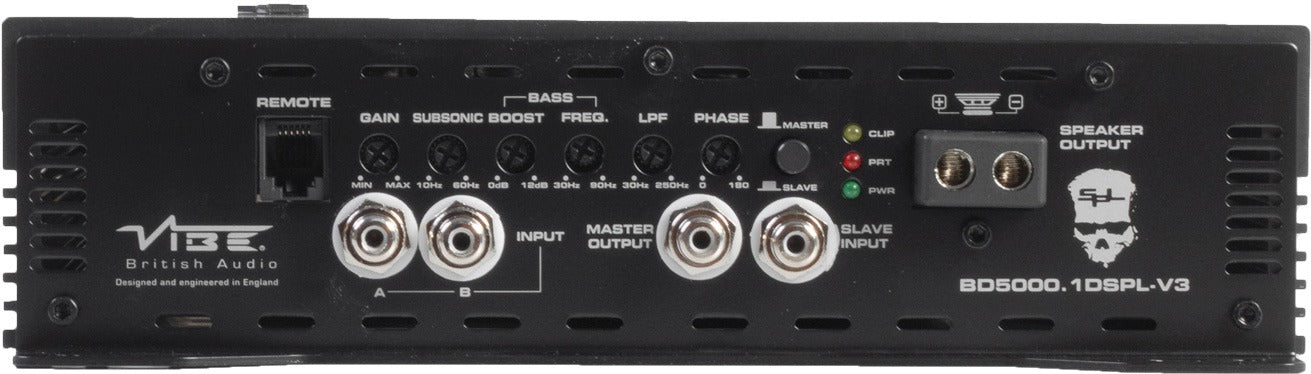 VIBE BD5000.1DSPL-V3 - BlackDeath Competition Monoblock Amplifier