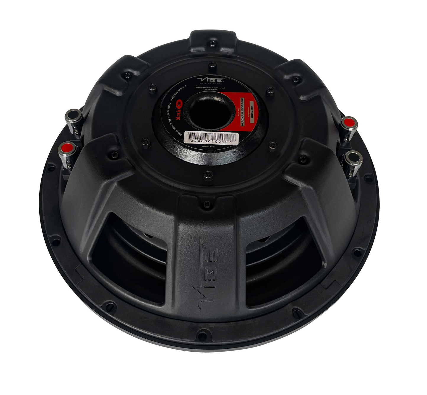 Vibe BLACKAIR10D2S-V3 - 10" Slimline Subwoofer