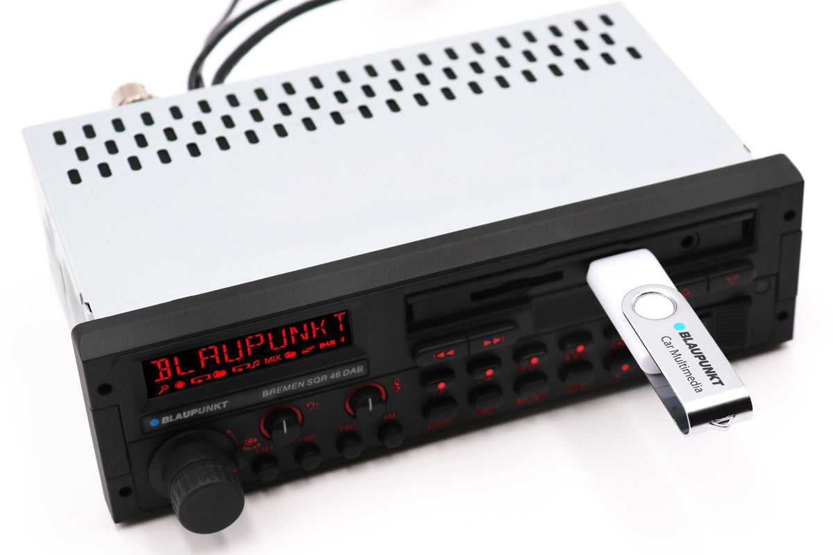 Blaupunkt Bremen SQR 46 DAB - Retro Classic Bluetooth DAB+ USB Stereo