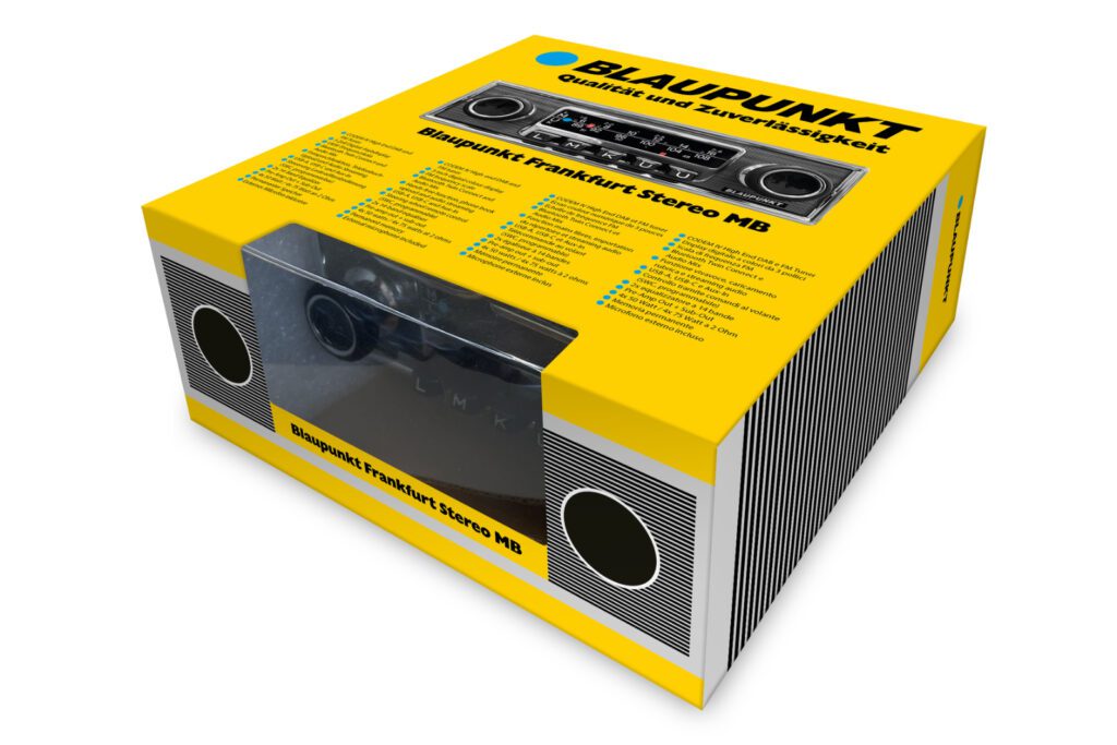 Blaupunkt Frankfurt MB - 70's Style DAB, Bluetooth, USB, AUX Stereo
