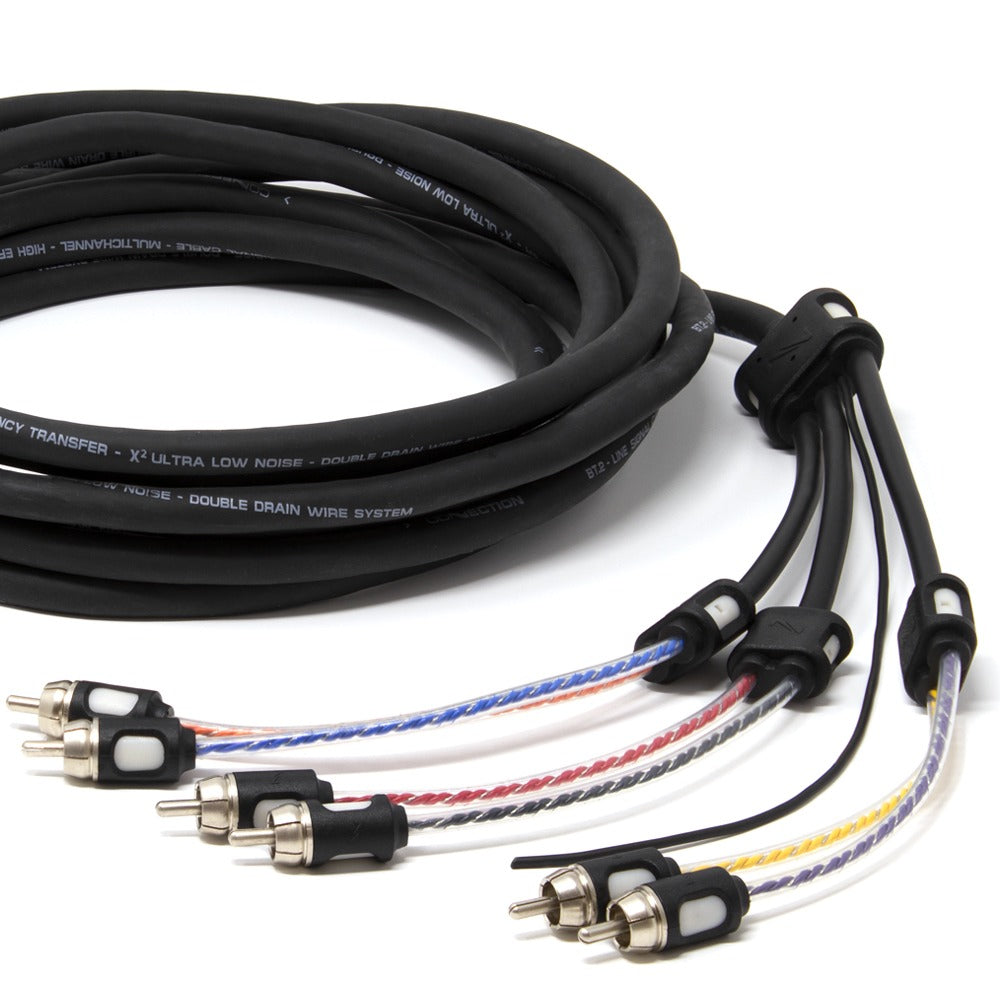 CONNECTION BEST BT6-250 (2.5M) Competition Grade 6 Channel RCA