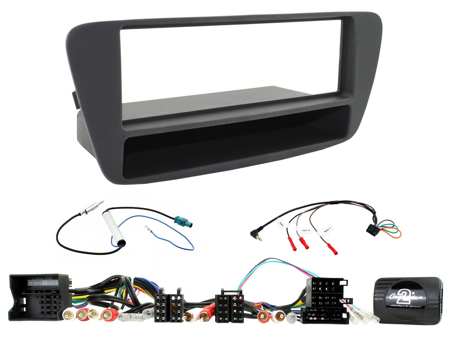 Connects2 CTKAU18 Audi Q3 2011> 2018 Single DIN Radio Installation Kit