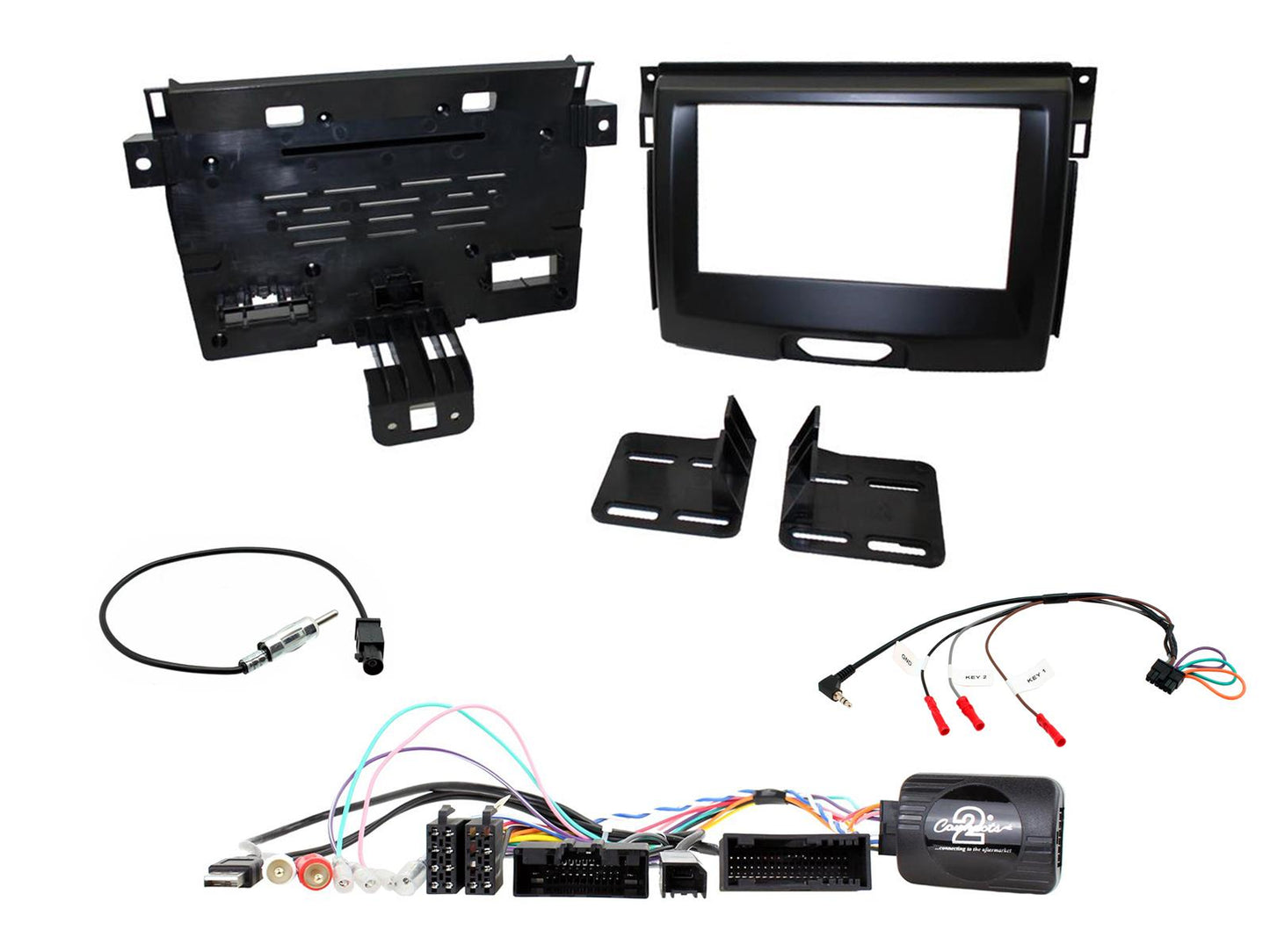CTKFD65 Ford Ranger/ Everest 2015> Complete Fitting Kit