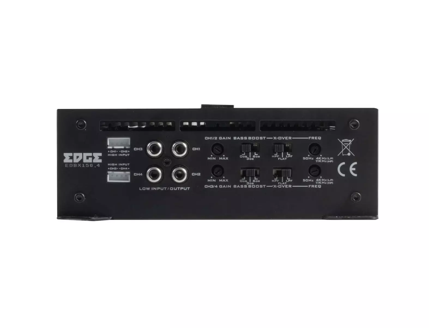 EDGE EDBX150.4-E1 - 4 Channel Class A/B Amplifier