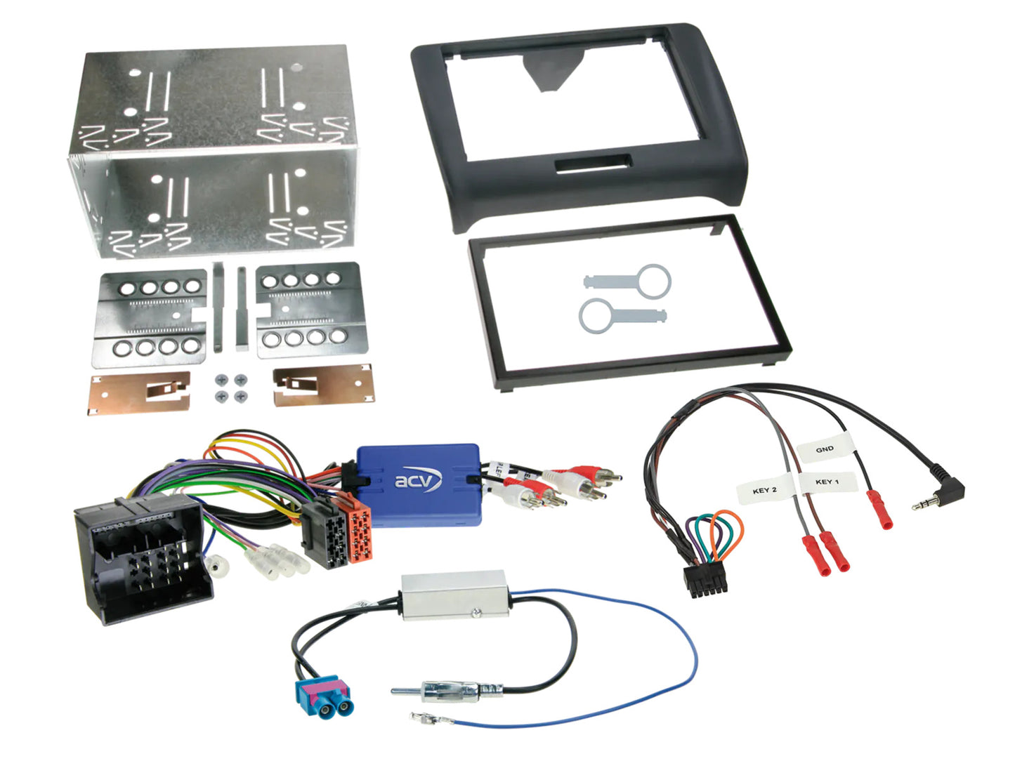 ACV 621320-19-1 - Audi TT Mk2 Double Din Fitting Kit