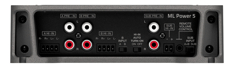 Hertz ML Power 5 - Mille 5 Channel Class D Amplifier