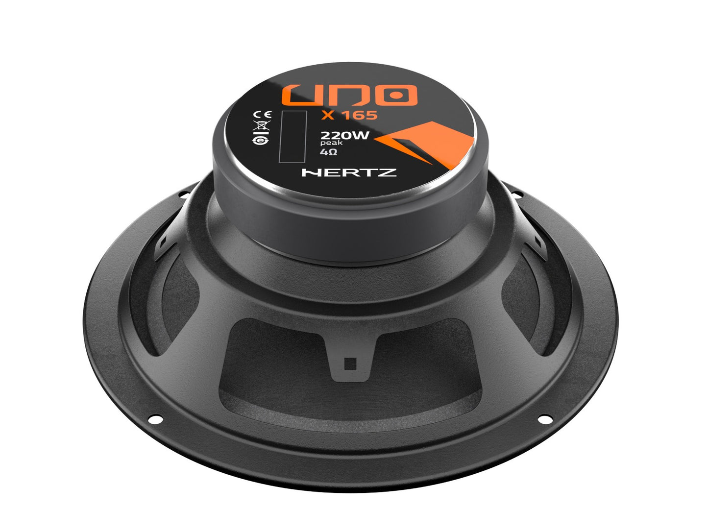 Hertz X165 - Uno 6.5" Two-way Coaxial Speakers