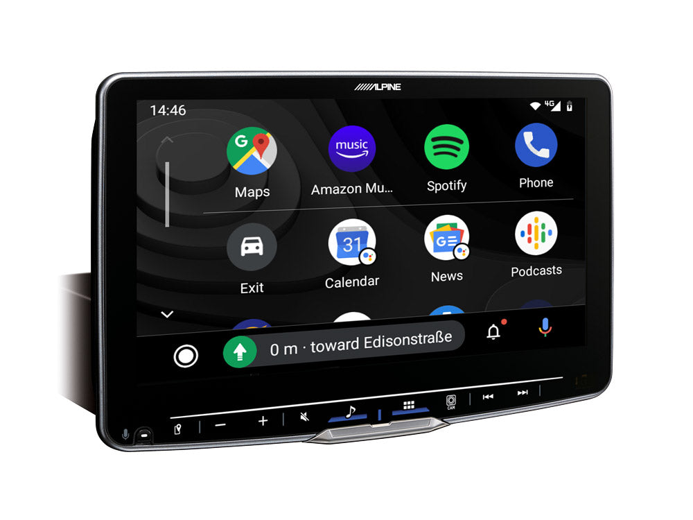 Alpine ILX-F905D Wireless Carplay, 9" Floating Screen, DAB, Wired Android Auto, Bluetooth