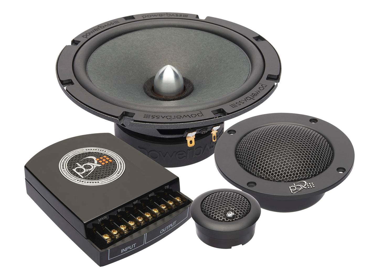 Powerbass 2XL-63.3C - 6.5" 3-Way Component Speaker