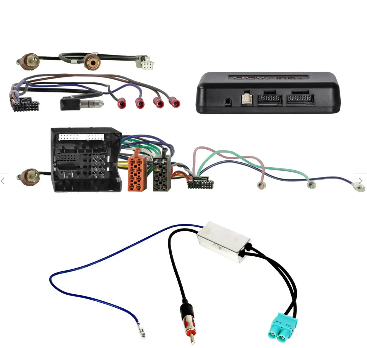 Pro Install F9VW8KIA - 9" Pro Fitting Kit for 2012-2017 VW Golf with Info Adapter