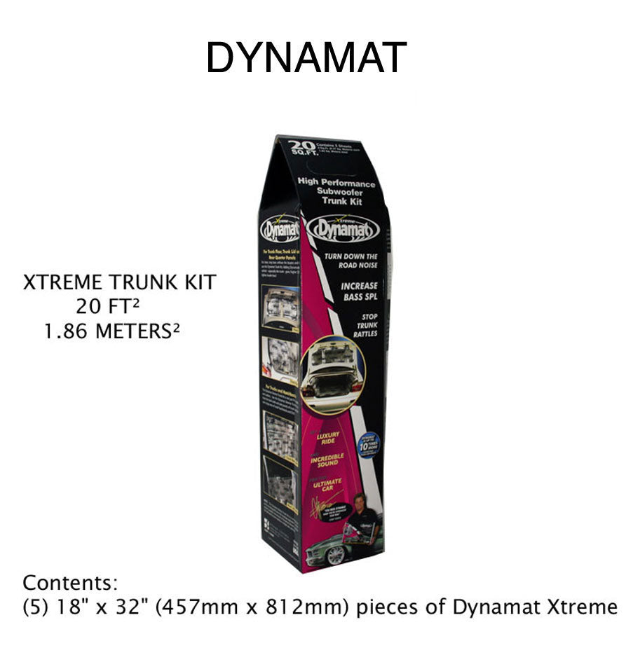Dynamat Xtreme Trunk Kit (19405) - 5 Sheets