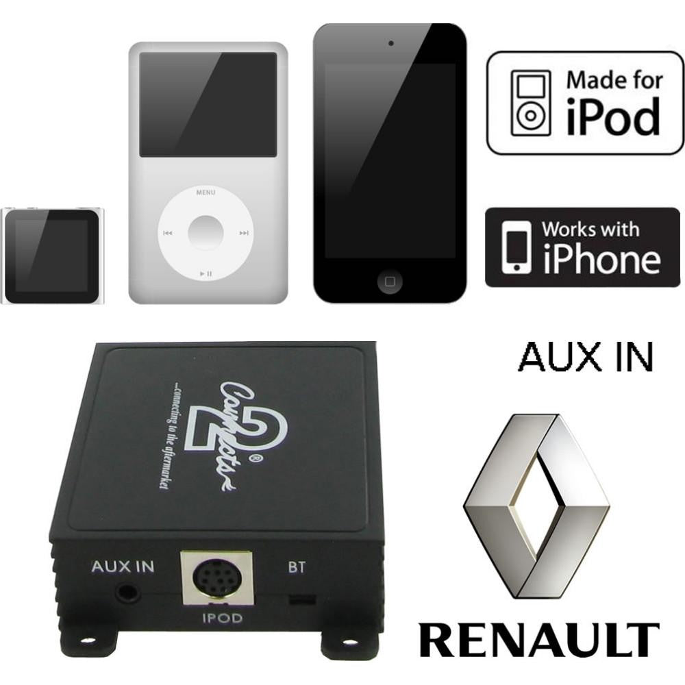 Connects2 iPod & iPhone Adaptor for Renault 1994 on