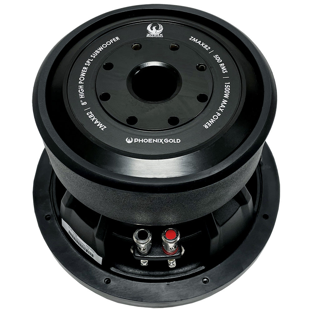 Phoenix Gold ZMAX82 - 8" Dual 2 ohm SPL Subwoofer