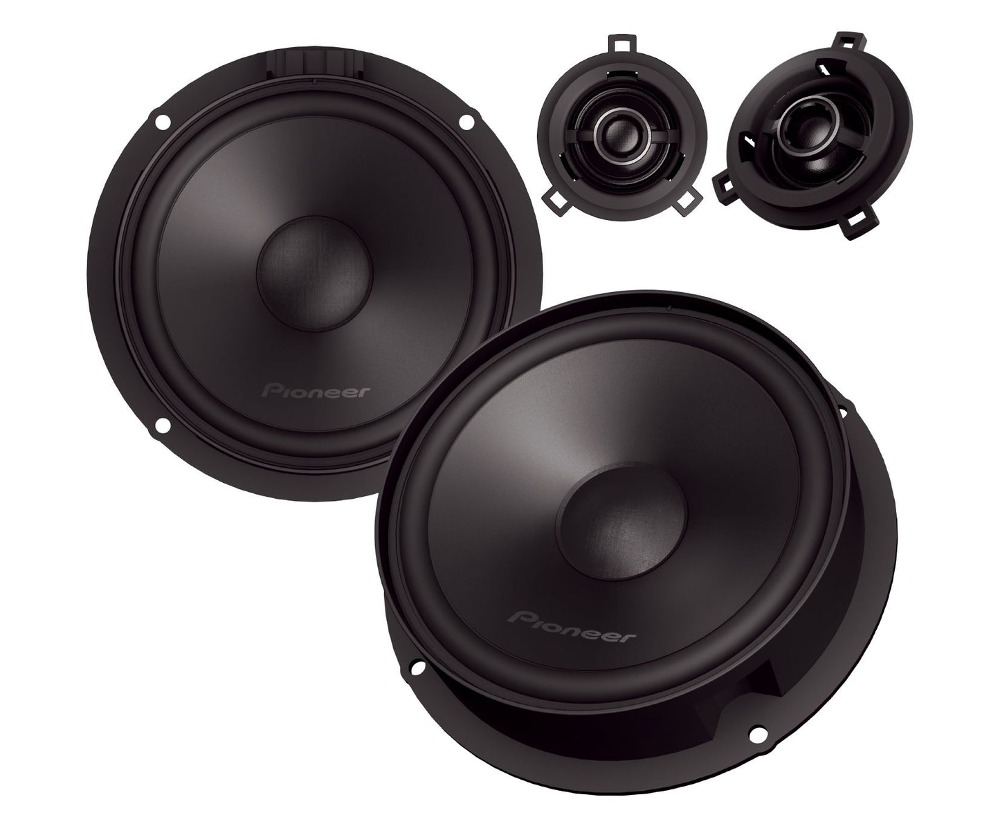 Pioneer TS-Q160C-VW - Custom Fit 2-Way Component Speakers
