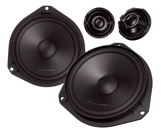 Pioneer TS-Q160C-FT - Custom Fit 2-Way Component Speakers
