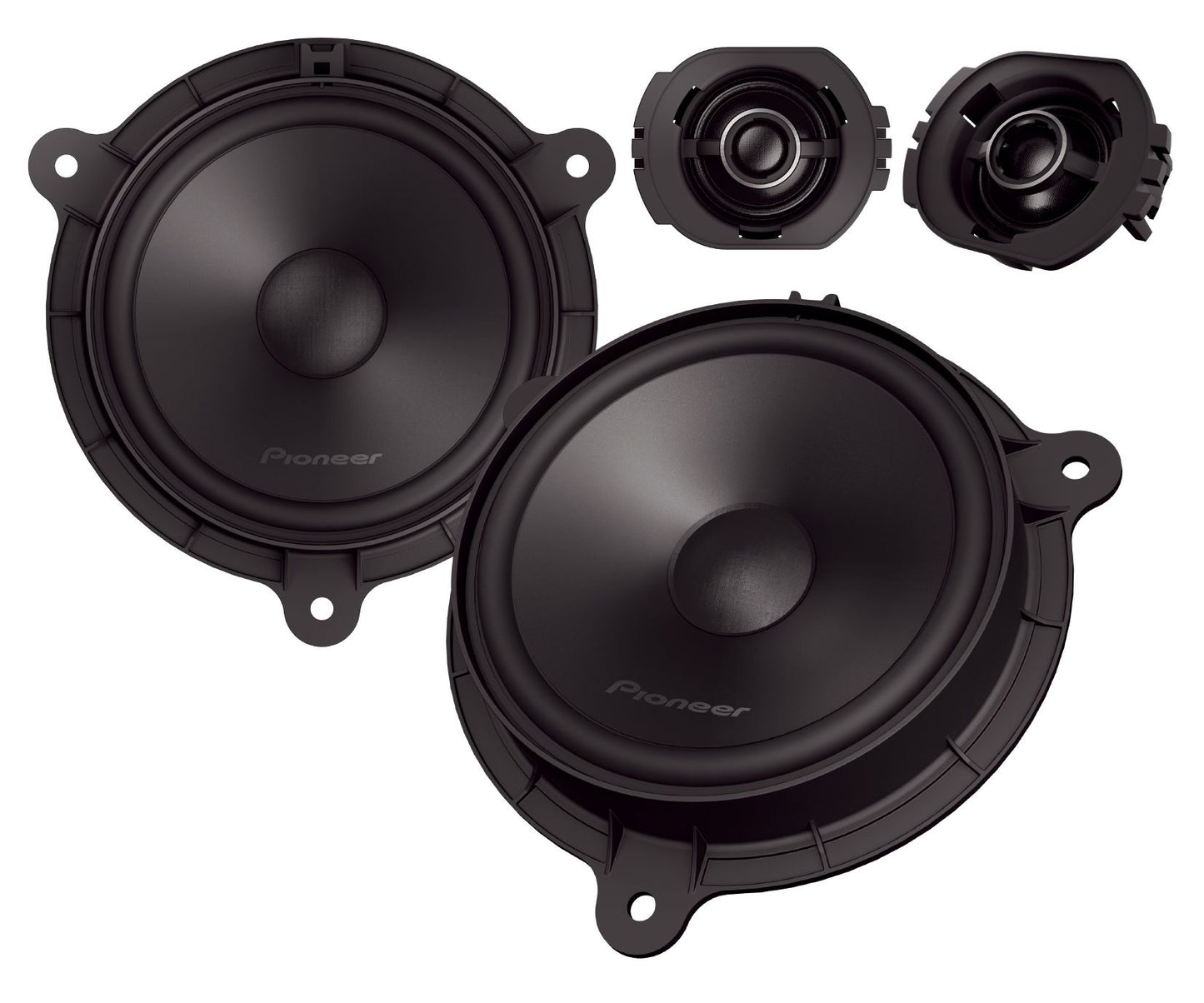 Pioneer TS-Q160C-RN - Custom Fit 2-Way Component Speakers