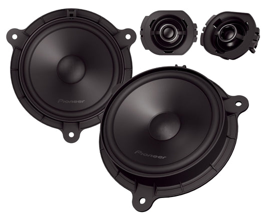 Pioneer TS-Q160C-RN - Custom Fit 2-Way Component Speakers