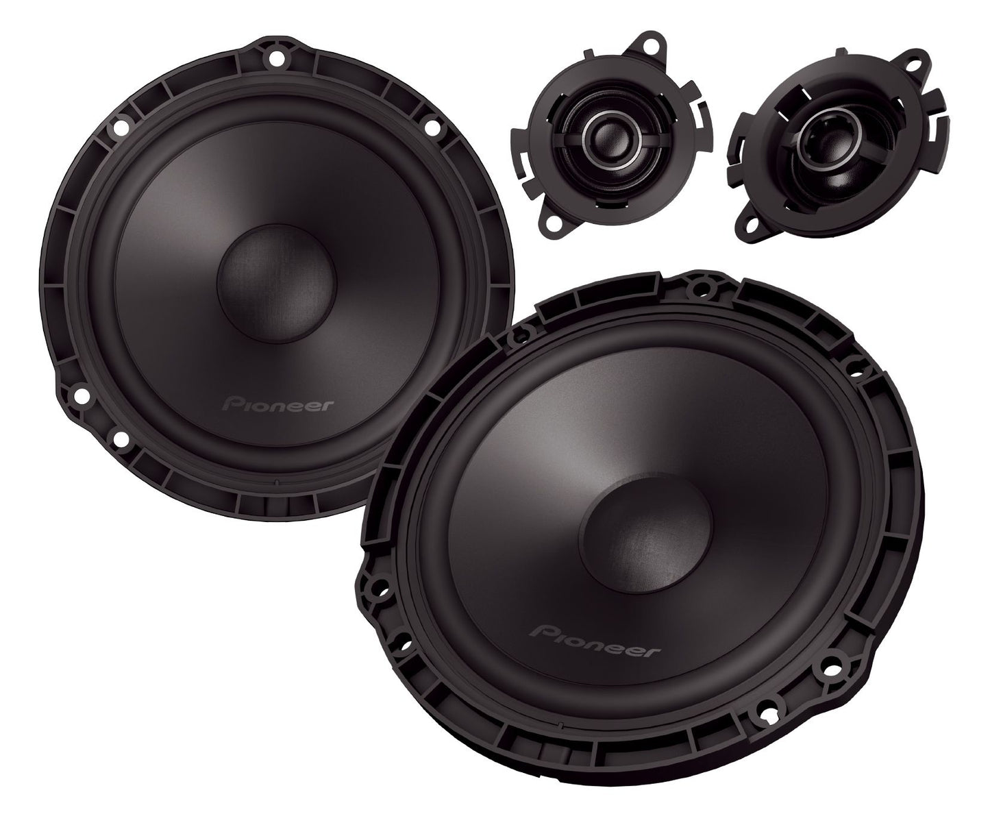 Pioneer TS-Q160C-PC - Custom Fit 2-Way Component Speakers