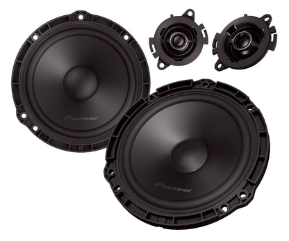 Pioneer TS-Q160C-PC - Custom Fit 2-Way Component Speakers