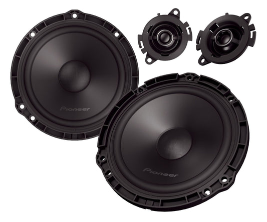 Pioneer TS-Q160C-PC - Custom Fit 2-Way Component Speakers