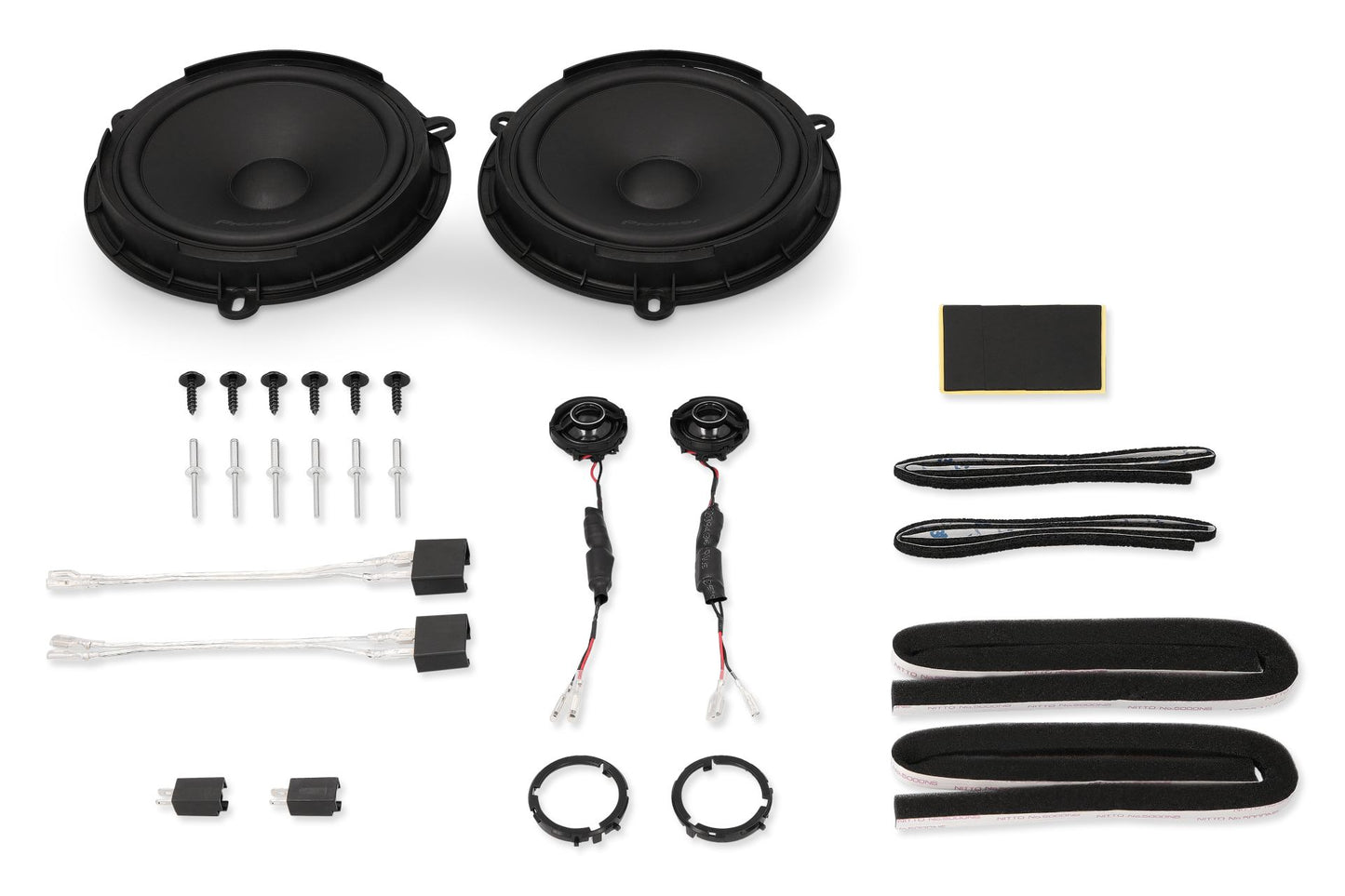 Pioneer TS-Q160C-FD - Custom Fit 2-Way Component Speakers