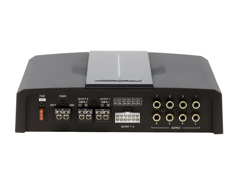 Alpine PXE-C80-88 - 8 Channel DSP Amplifier with Auto Sound Tuning