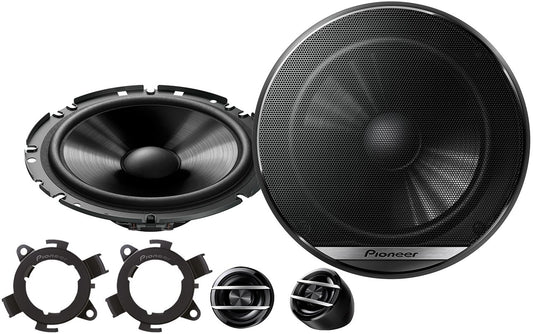 Pioneer TS-G170C - 17cm 6.5" 2-Way Car Component Speakers 300W