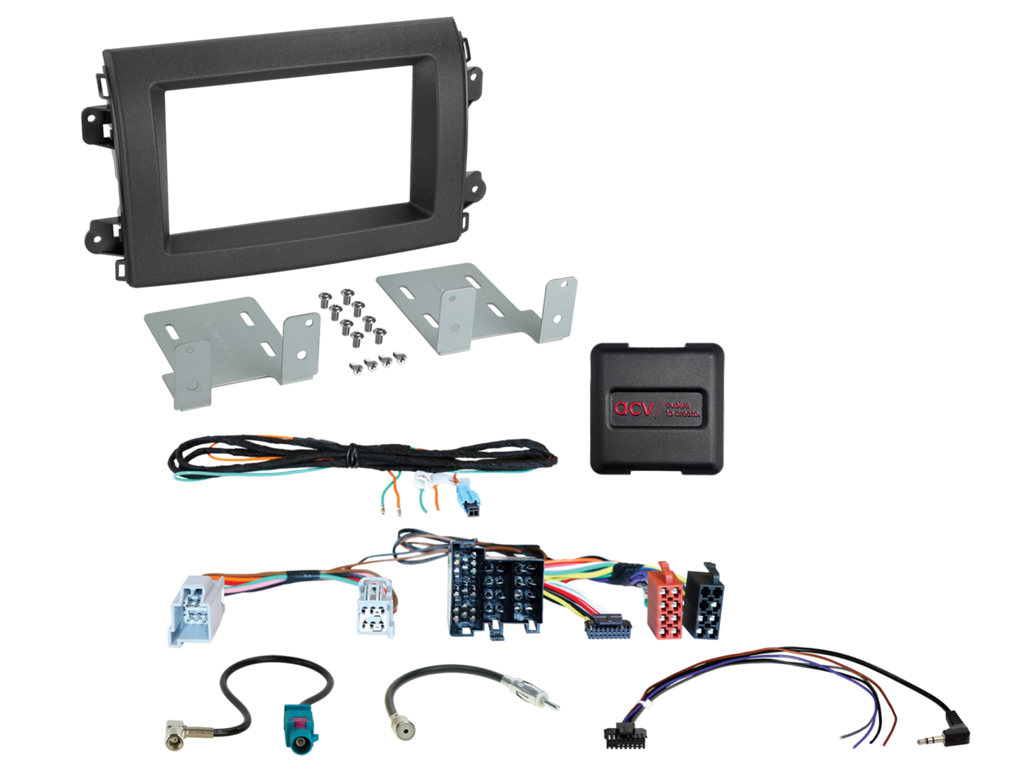 ACV 621094-39-1 - Fiat Ducato 8 Series 2021> Complete Double DIN Stereo Fitting Kit