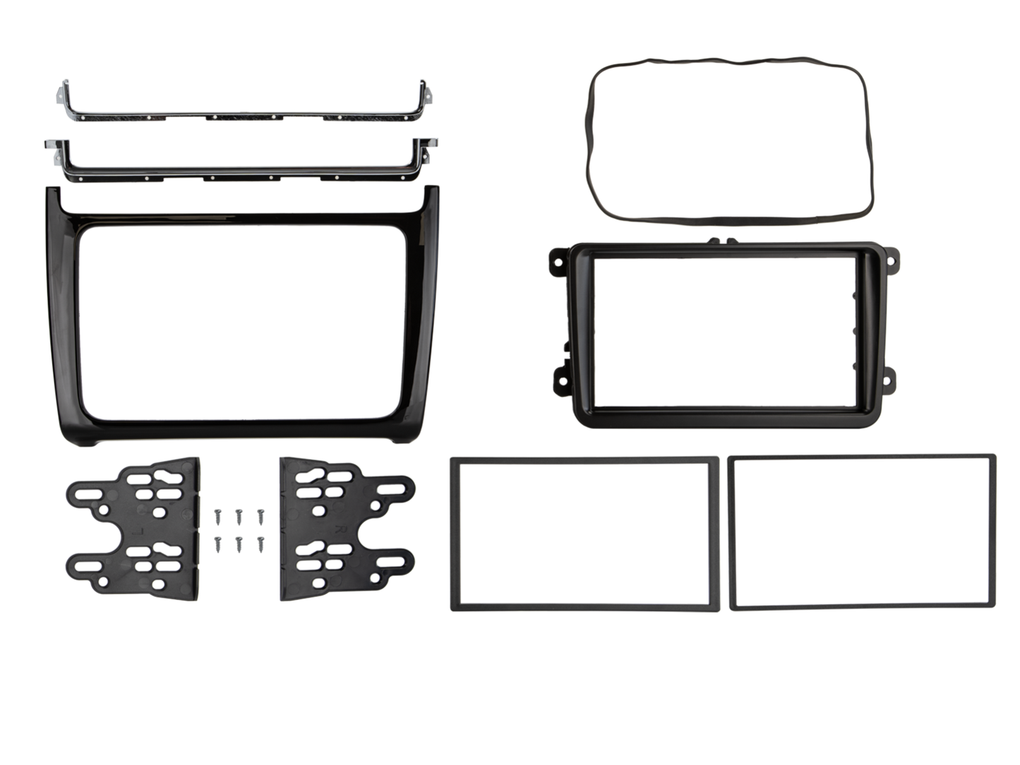 ACV 381320-41-2 - VW Polo 2014-2017 Double DIN Fascia