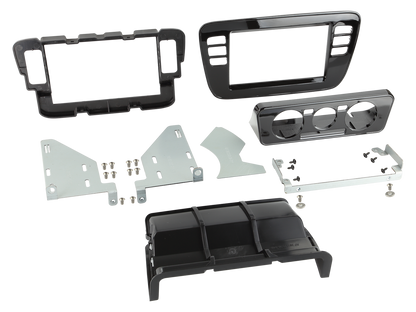 ACV 381320-36-2 - VW UP! Seat Mii Skoda Citygo Gloss Black Double DIN Fascia