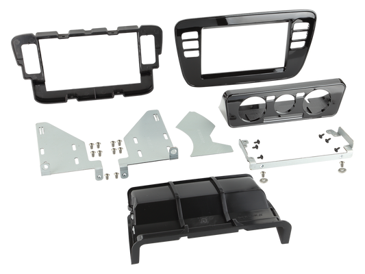 ACV 381320-36-2 - VW UP! Seat Mii Skoda Citygo Gloss Black Double DIN Fascia