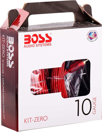 Boss Audio Systems KIT-ZERO - 10 Gauge Amplifier Wiring Kit