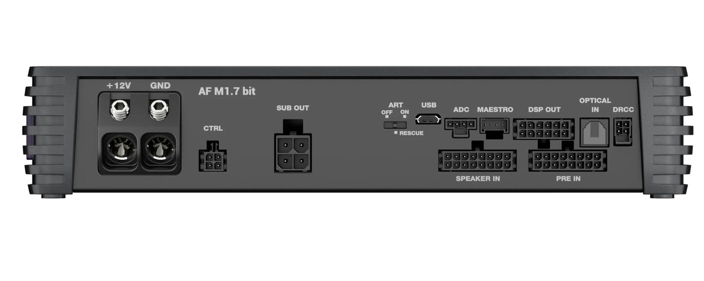 Audison AF M1.7 Bit - Forza Mono Amplifier With 7 Channel DSP Control
