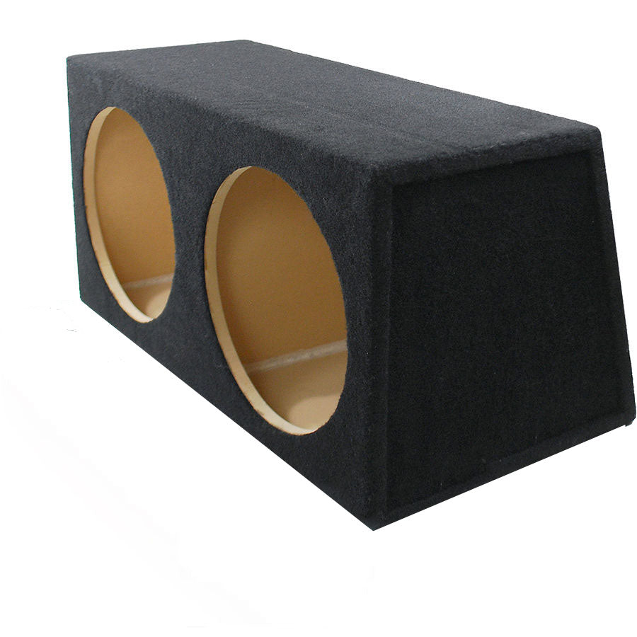 12" Box Double Subwoofer Sealed Enclosure