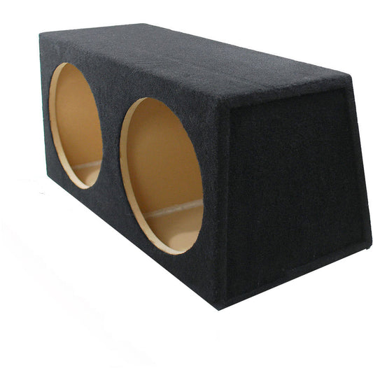 12" Box Double Subwoofer Sealed Enclosure