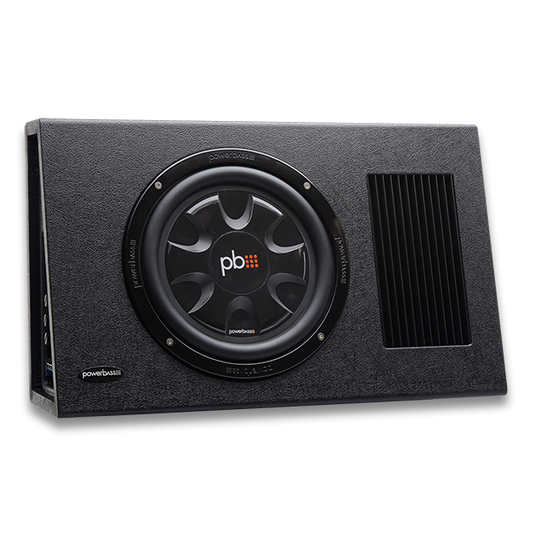Powerbass PS-AWB101T 10" Amplified Slim Loaded Enclosure