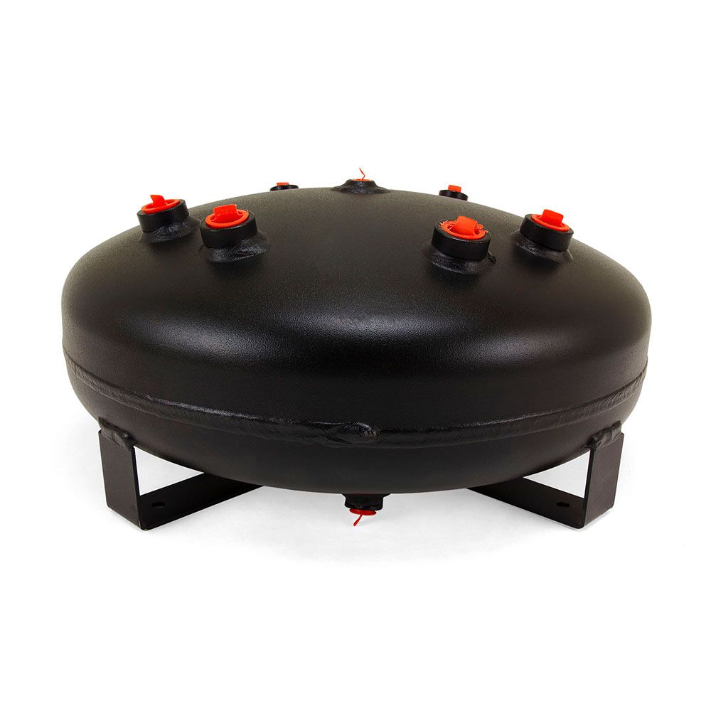 CompressAir 4 Gallon Black Pancake Tank