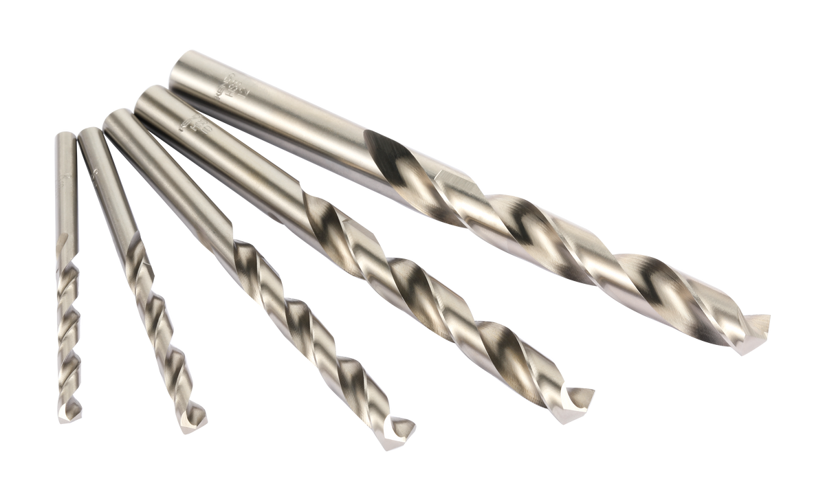 Kendo 11603033 - Drill Bit Set HSS Metal Steel 1-10mm Bits + Case 10 Piece