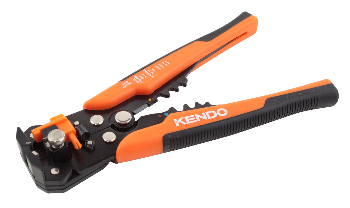Kendo 11721 - Self-Adjusting Cable Crimping & Stripping Pliers