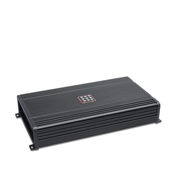 PowerBass PBX-1200.5 High Efficiency 100w x 4 + 800w x 1 Full Range Class D 5 Channel Amplifier
